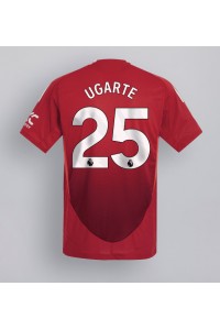 Fotbalové Dres Manchester United Manuel Ugarte #25 Domácí Oblečení 2024-25 Krátký Rukáv